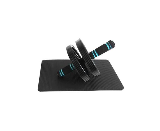 Ролик для пресса U-Powex Ab wheel with mat d18.5cm Black (UP_1006_Ab/Wheel), изображение 5 Ролик для пресса U-Powex Ab wheel with mat d18.5cm Black (UP_1006_Ab/Wheel), изображение 5