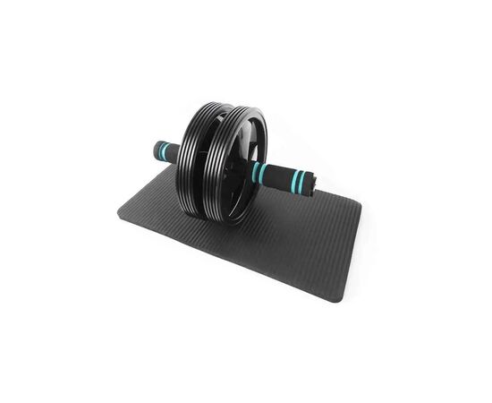 Ролик для пресса U-Powex Ab wheel with mat d18.5cm Black (UP_1006_Ab/Wheel), изображение 9 Ролик для пресса U-Powex Ab wheel with mat d18.5cm Black (UP_1006_Ab/Wheel), изображение 9