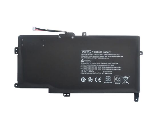 Акумулятор до ноутбука HP Envy 6-1000 EG04XL, 3900mAh (60Wh), 4cell, 14.8V, Li-ion AlSoft (A47780)