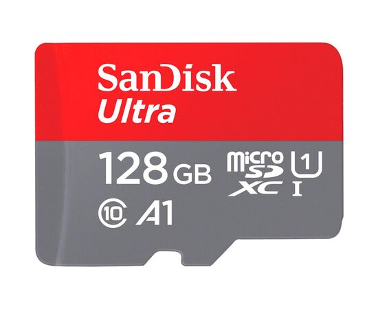 Карта памяти SanDisk 128GB microSD class 10 UHS-I Ultra (SDSQUAB-128G-GN6MA), изображение 3 Карта памяти SanDisk 128GB microSD class 10 UHS-I Ultra (SDSQUAB-128G-GN6MA), изображение 3