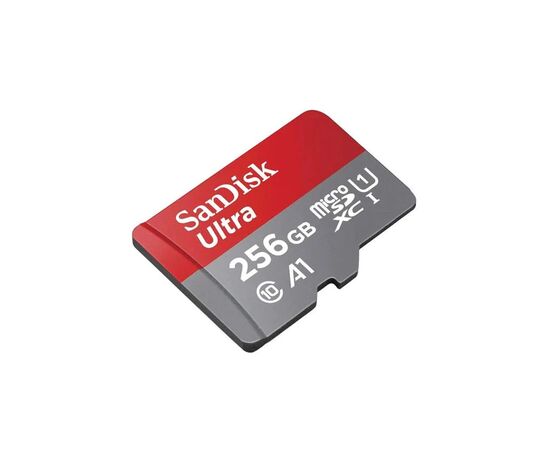 Карта памяти SanDisk 256GB microSD class 10 UHS-I Ultra (SDSQUAC-256G-GN6MN), изображение 2 Карта памяти SanDisk 256GB microSD class 10 UHS-I Ultra (SDSQUAC-256G-GN6MN), изображение 2