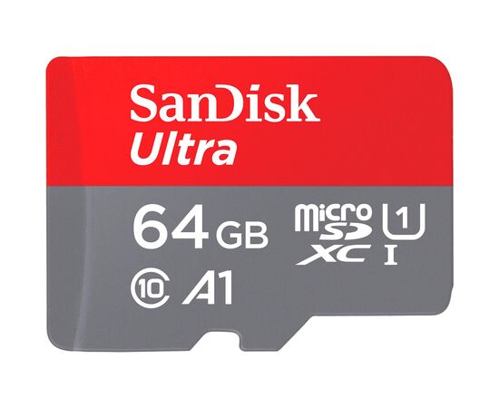 Карта памяти SanDisk 64GB microSD class 10 UHS-I Ultra (SDSQUAB-064G-GN6MA), изображение 3 Карта памяти SanDisk 64GB microSD class 10 UHS-I Ultra (SDSQUAB-064G-GN6MA), изображение 3