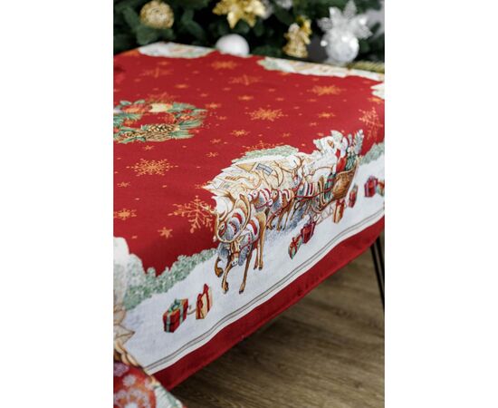Скатерть Прованс гобеленовая PRESENT 135х350 см (4823093450639), изображение 2 Скатерть Прованс гобеленовая PRESENT 135х350 см (4823093450639), изображение 2