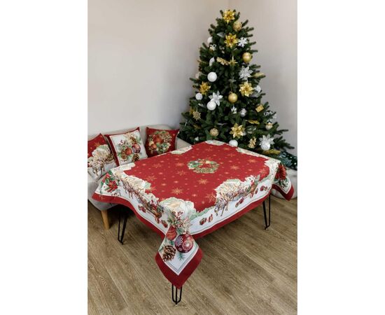 Скатерть Прованс гобеленовая PRESENT 135х350 см (4823093450639), изображение 5 Скатерть Прованс гобеленовая PRESENT 135х350 см (4823093450639), изображение 5