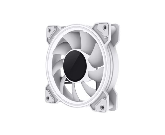 Кулер для корпуса Gamemax Dual Ring Infinity WH, изображение 7 Кулер для корпуса Gamemax Dual Ring Infinity WH, изображение 7