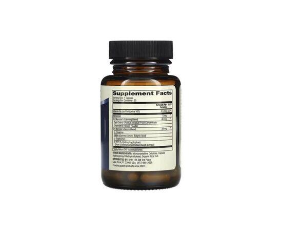 Амінокислота Dr. Mercola Підтримка сну з Мелатоніном, 5 мг, Sleep Support, 30 капсул (MCL-21043), зображення 2 Амінокислота Dr. Mercola Підтримка сну з Мелатоніном, 5 мг, Sleep Support, 30 капсул (MCL-21043), зображення 2