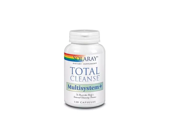 Витаминно-минеральный комплекс Solaray Полная очистка организма, Total Cleanse Multisystem, 120 капсул (SOR-08370)