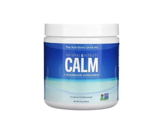 Витаминно-минеральный комплекс Natural Vitality Напиток-Антистресс, CALM, The Anti-Stress Drink Mix, 226 гр (PTG-04349)