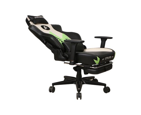 Крісло ігрове 1stPlayer Duke Black-White-Green (Duke BlackWhiteGreen), зображення 6