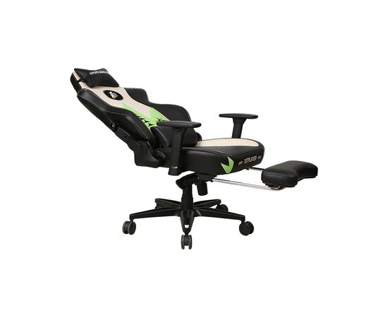 Крісло ігрове 1stPlayer Duke Black-White-Green (Duke BlackWhiteGreen), зображення 7