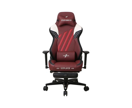 Крісло ігрове 1stPlayer Duke Black-White-Red (Duke BlackWhiteRed), зображення 2 Крісло ігрове 1stPlayer Duke Black-White-Red (Duke BlackWhiteRed), зображення 2