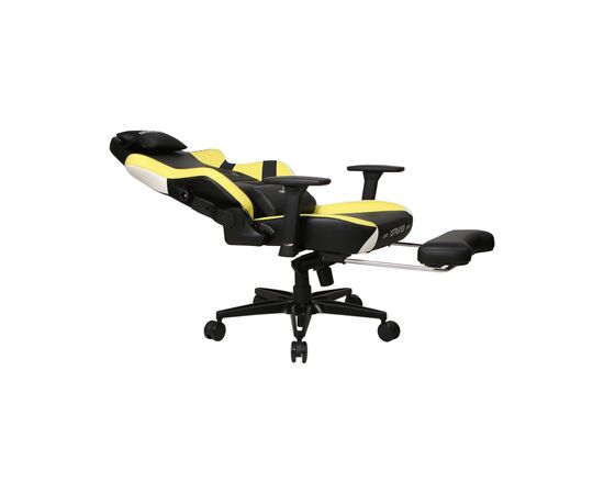 Крісло ігрове 1stPlayer Duke Black-White-Yellow (Duke BlackWhiteYellow), зображення 7