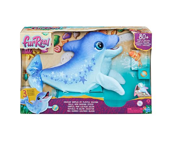 Интерактивная игрушка Hasbro FurReal Friends Дельфин Долли (F2401), изображение 2 Интерактивная игрушка Hasbro FurReal Friends Дельфин Долли (F2401), изображение 2