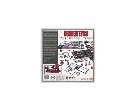 Настольная игра Steamforged Games Resident Evil 3: The Board Game (Обитель Зла 3, Английский) (5060453695647), изображение 2 Настольная игра Steamforged Games Resident Evil 3: The Board Game (Обитель Зла 3, Английский) (5060453695647), изображение 2