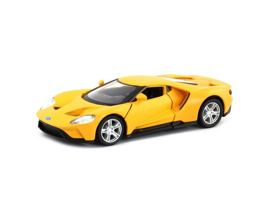 Машина Uni-Fortune FORD GT 2019 зі смугами жовта (554050M(F))