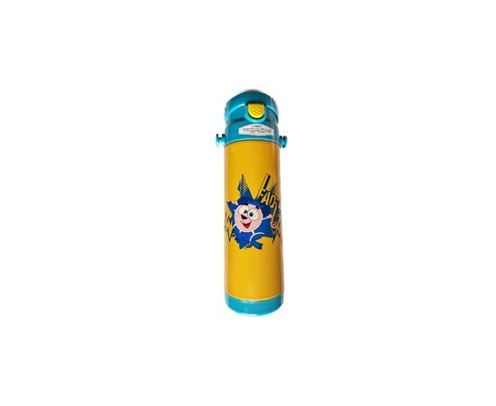 Поильник-непроливайка Stenson термос (MT-2089 yellow/blue)