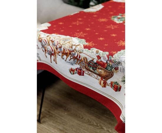 Скатерть Прованс гобеленовая PRESENT 135х240 см (4823093450585), изображение 4 Скатерть Прованс гобеленовая PRESENT 135х240 см (4823093450585), изображение 4