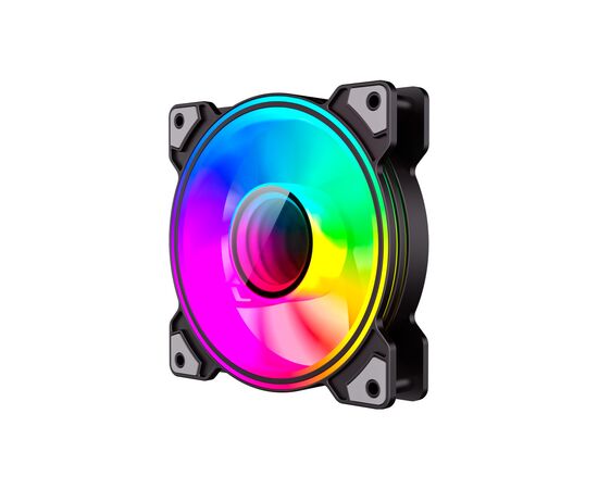 Кулер для корпуса Gamemax Dual Ring Infinity BK, изображение 3 Кулер для корпуса Gamemax Dual Ring Infinity BK, изображение 3
