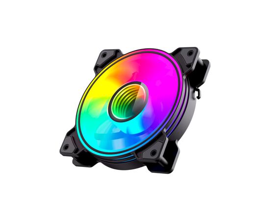 Кулер для корпуса Gamemax Dual Ring Infinity BK, изображение 5 Кулер для корпуса Gamemax Dual Ring Infinity BK, изображение 5