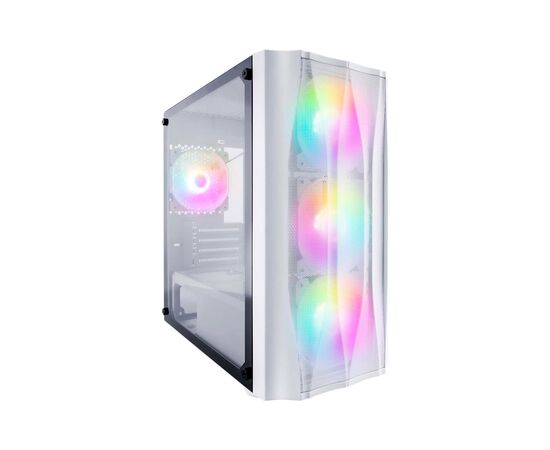 Корпус 1stPlayer X3-M-4F1-W-WH
