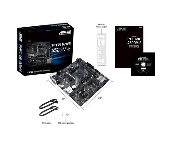 Материнська плата ASUS PRIME A520M-E, зображення 8