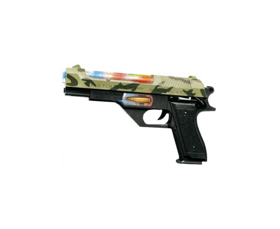 Игрушечное оружие ZIPP Toys Пистолет свето-звуковой Пустынный орел, камуфляж (814)
