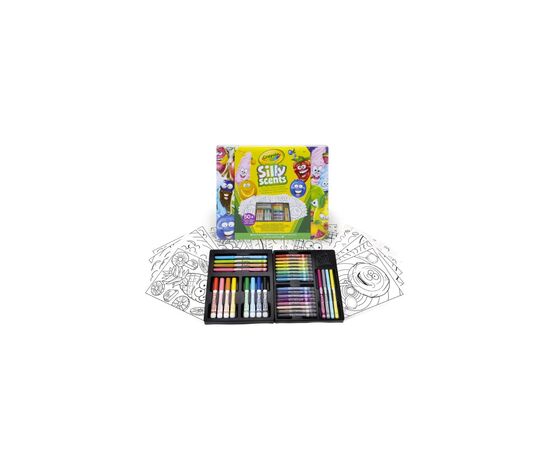 Набор для творчества Crayola Silly Scents Мини Арт-студия (04-0015), изображение 2 Набор для творчества Crayola Silly Scents Мини Арт-студия (04-0015), изображение 2