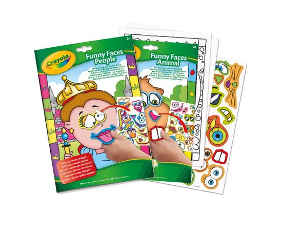 Набор для творчества Crayola Раскраска Забавные животные 24 страницы (04-7349-2), изображение 3 Набор для творчества Crayola Раскраска Забавные животные 24 страницы (04-7349-2), изображение 3