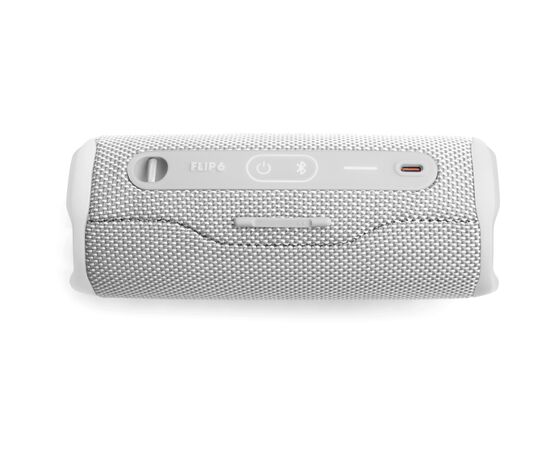 Акустична система JBL Flip 6 White (JBLFLIP6WHT), зображення 3 Акустична система JBL Flip 6 White (JBLFLIP6WHT), зображення 3