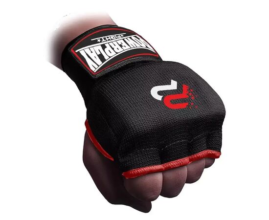 Снарядные перчатки PowerPlay Бинти-рукавиці 3096 з гелевими подушечками Чорні S (PP_3096_S), изображение 5 Снарядные перчатки PowerPlay Бинти-рукавиці 3096 з гелевими подушечками Чорні S (PP_3096_S), изображение 5