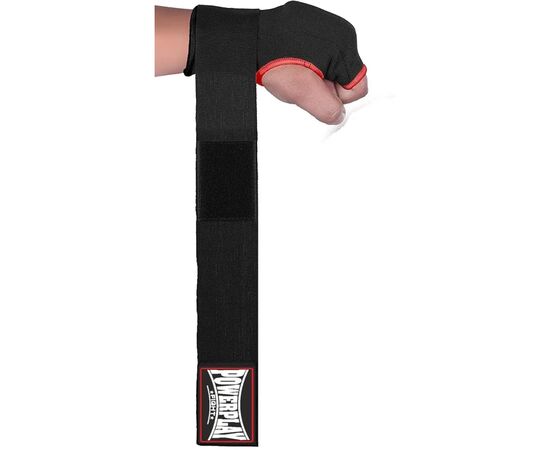 Снарядные перчатки PowerPlay Бинти-рукавиці 3096 з гелевими подушечками Чорні XL (PP_3096_XL), изображение 4 Снарядные перчатки PowerPlay Бинти-рукавиці 3096 з гелевими подушечками Чорні XL (PP_3096_XL), изображение 4