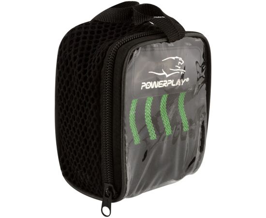 Бинт для спорту PowerPlay 3081 Чорно-Зелений (PP_3081_Black/Green), зображення 5 Бинт для спорту PowerPlay 3081 Чорно-Зелений (PP_3081_Black/Green), зображення 5