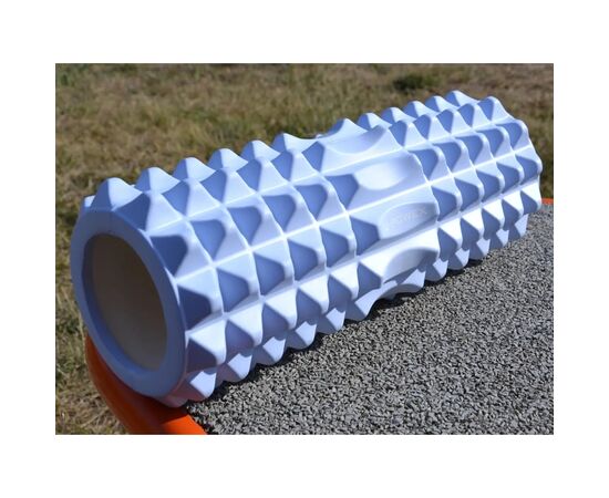 Масажный ролик U-Powex UP_1010 EVA foam roller 33x14см Type 2 Blue (UP_1010_T2_Blue), изображение 7 Масажный ролик U-Powex UP_1010 EVA foam roller 33x14см Type 2 Blue (UP_1010_T2_Blue), изображение 7