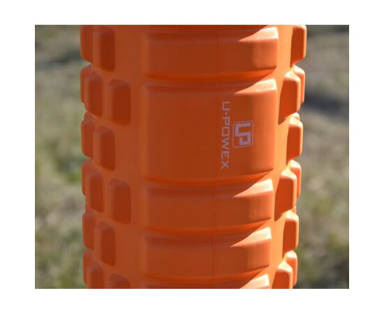Масажный ролик U-Powex UP_1020 EVA foam roller 33x14см Orange (UP_1020_T1_Orange), изображение 10 Масажный ролик U-Powex UP_1020 EVA foam roller 33x14см Orange (UP_1020_T1_Orange), изображение 10