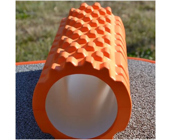 Масажный ролик U-Powex UP_1020 EVA foam roller 33x14см Orange (UP_1020_T1_Orange), изображение 5 Масажный ролик U-Powex UP_1020 EVA foam roller 33x14см Orange (UP_1020_T1_Orange), изображение 5