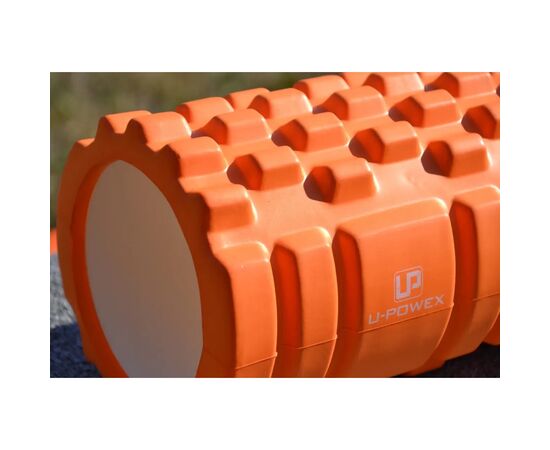 Масажный ролик U-Powex UP_1020 EVA foam roller 33x14см Orange (UP_1020_T1_Orange), изображение 6 Масажный ролик U-Powex UP_1020 EVA foam roller 33x14см Orange (UP_1020_T1_Orange), изображение 6