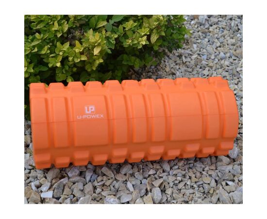 Масажный ролик U-Powex UP_1020 EVA foam roller 33x14см Orange (UP_1020_T1_Orange), изображение 9 Масажный ролик U-Powex UP_1020 EVA foam roller 33x14см Orange (UP_1020_T1_Orange), изображение 9