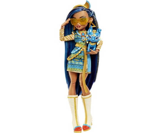Кукла Monster High Монстро-классика Клео (HHK54), изображение 2 Кукла Monster High Монстро-классика Клео (HHK54), изображение 2