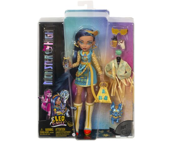 Кукла Monster High Монстро-классика Клео (HHK54), изображение 7 Кукла Monster High Монстро-классика Клео (HHK54), изображение 7