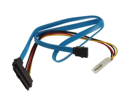 Кабель для передачи данных SATA 7pin (F) to SAS (SFF-8482) 0.7m Value (S0130)