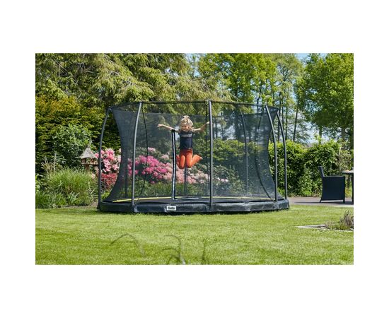 Батут Salta Comfort Edition Ground круглий 427 см Чорний (5398A), изображение 2 Батут Salta Comfort Edition Ground круглий 427 см Чорний (5398A), изображение 2