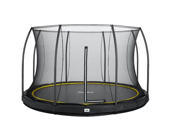 Батут Salta Comfort Edition Ground круглий 427 см Чорний (5398A), изображение 4 Батут Salta Comfort Edition Ground круглий 427 см Чорний (5398A), изображение 4