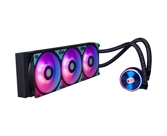 Система водяного охлаждения CoolerMaster MasterLiquid PL360 Flux 30th Anniversary Edition (MLY-D36M-A23PZ-30), изображение 3 Система водяного охлаждения CoolerMaster MasterLiquid PL360 Flux 30th Anniversary Edition (MLY-D36M-A23PZ-30), изображение 3