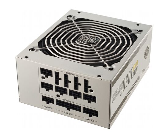 Блок питания CoolerMaster 1050W MWE Gold 1050 - V2 ATX 3.0 White Version (MPE-A501-AFCAG-3GEU), изображение 2 Блок питания CoolerMaster 1050W MWE Gold 1050 - V2 ATX 3.0 White Version (MPE-A501-AFCAG-3GEU), изображение 2