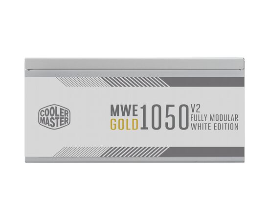 Блок питания CoolerMaster 1050W MWE Gold 1050 - V2 ATX 3.0 White Version (MPE-A501-AFCAG-3GEU), изображение 4 Блок питания CoolerMaster 1050W MWE Gold 1050 - V2 ATX 3.0 White Version (MPE-A501-AFCAG-3GEU), изображение 4