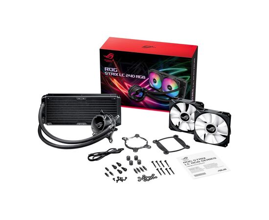 Система водяного охолодження ASUS ROG-STRIX-LC-240 RGB (90RC0061-M0UAY0), зображення 3 Система водяного охолодження ASUS ROG-STRIX-LC-240 RGB (90RC0061-M0UAY0), зображення 3