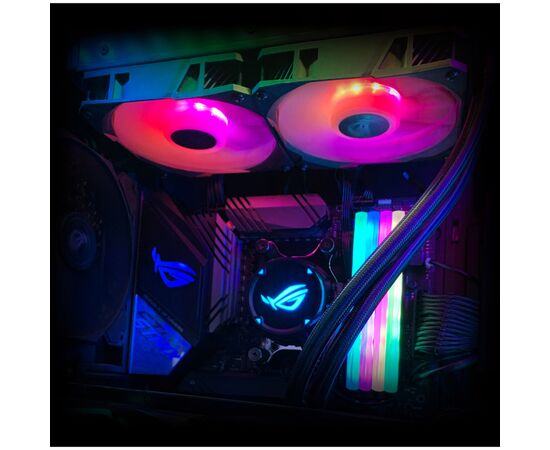 Система водяного охолодження ASUS ROG-STRIX-LC-240 RGB (90RC0061-M0UAY0), зображення 4 Система водяного охолодження ASUS ROG-STRIX-LC-240 RGB (90RC0061-M0UAY0), зображення 4