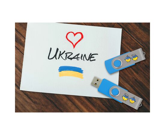 USB флеш накопитель Goodram 32GB UTS2 Ukraine Process Blue USB 2.0 (UTS2-0320B0R11-UA), изображение 4 USB флеш накопитель Goodram 32GB UTS2 Ukraine Process Blue USB 2.0 (UTS2-0320B0R11-UA), изображение 4