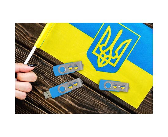 USB флеш накопитель Goodram 32GB UTS2 Ukraine Process Blue USB 2.0 (UTS2-0320B0R11-UA), изображение 5 USB флеш накопитель Goodram 32GB UTS2 Ukraine Process Blue USB 2.0 (UTS2-0320B0R11-UA), изображение 5