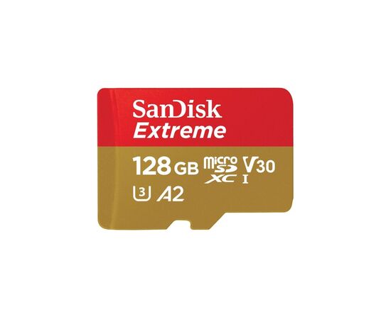 Карта памяти SanDisk 128GB microSD class 10 UHS-I U3 Extreme For Mobile Gaming (SDSQXAA-128G-GN6GN)